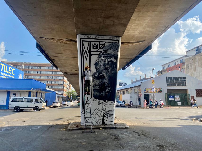 Johannesburg: Street Art and Culture in Maboneng! - A viewpoint and a final look at the precinct