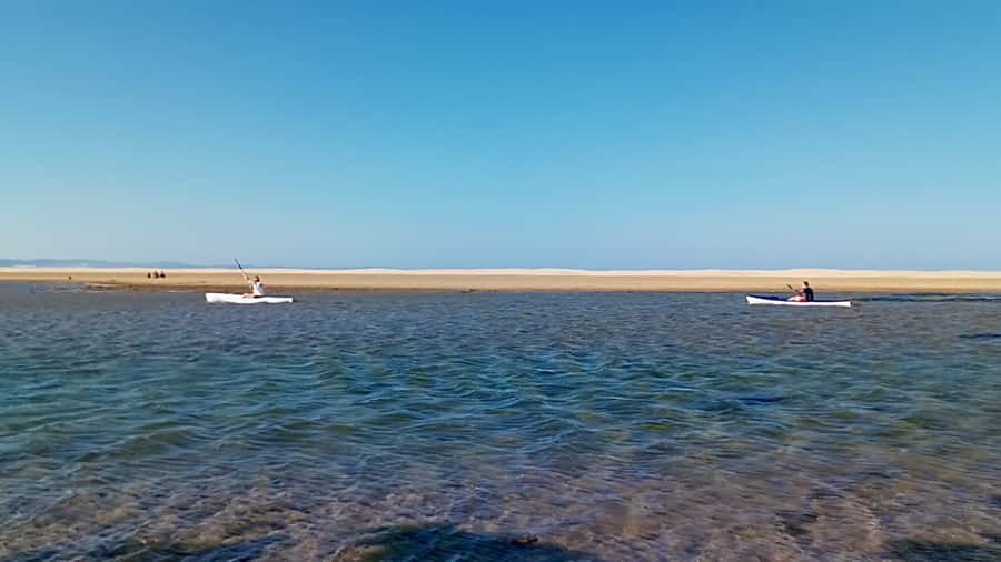 Kayaking Jeffreys Bay - Wind is the key practical concern