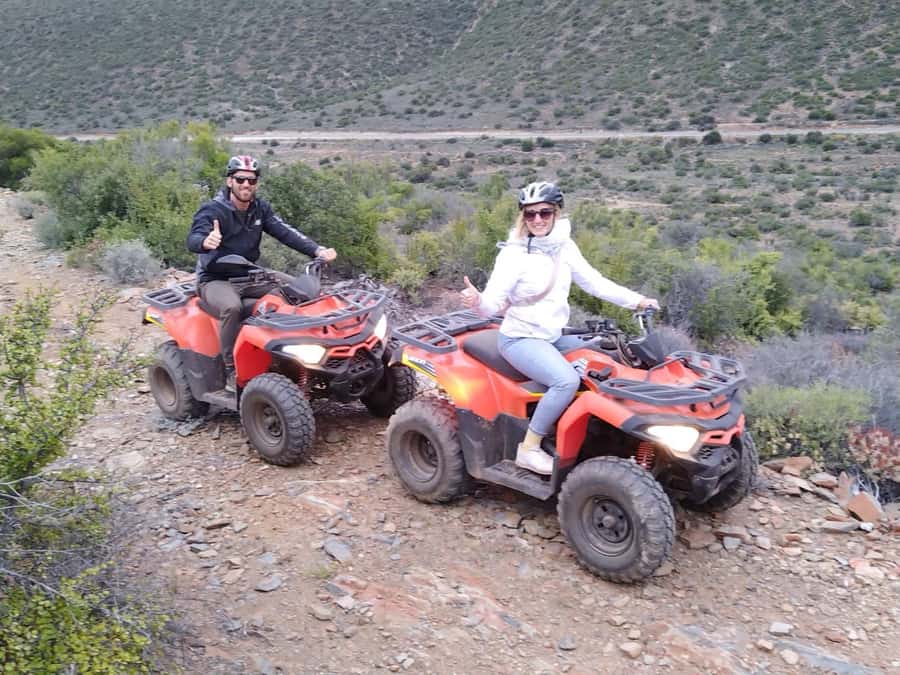 KLEIN KAROO at Oudtshoorn QUAD BIKE FUN RIDE - What the 45-minute ride is really like