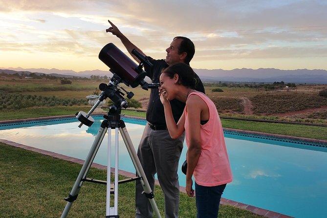 Klein Karoo "High 5" Stargazing Experience in Oudtshoorn - The five country venues and their different roles