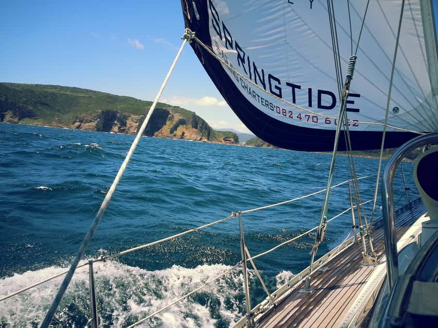 Knysna: 2.5-Hour Day Sail & Lunch Charter - Lunch on the teak deck