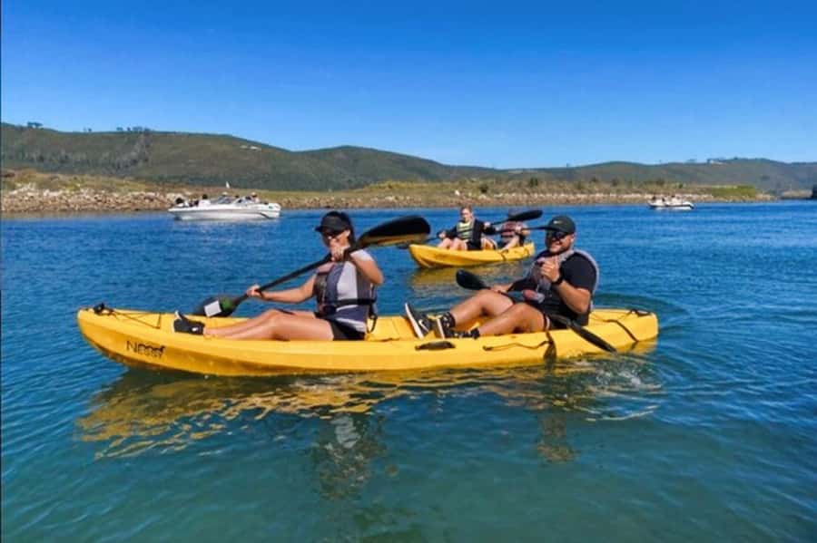 Knysna Kayak Hire - Paddling the Lagoon for One Hour