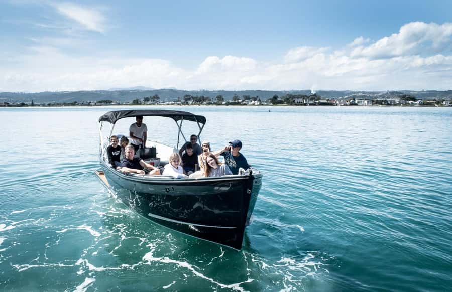 Knysna: Sunset Lagoon Cruise - The Knysna Heads at sunset