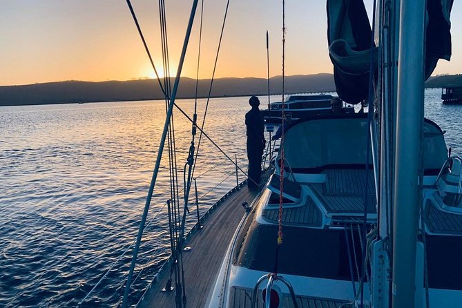 Knysna Sunset Sailing Cruise, Light Dinner & Bubbly - Setting sail from Knysna Waterfront