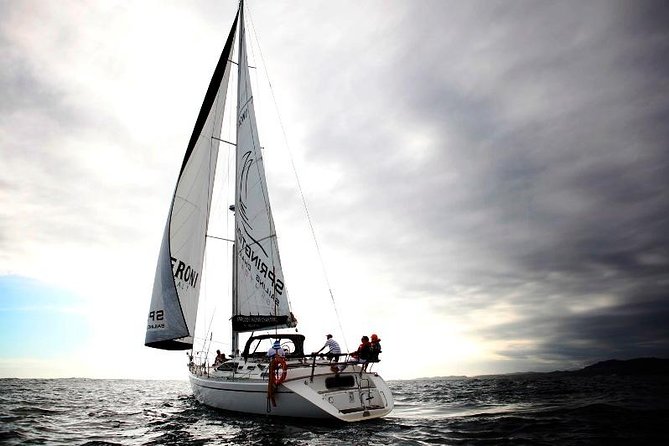 Knysna Sunset Sailing Cruise, Light Dinner & Bubbly - Sparkling wine and a light Mediterranean dinner