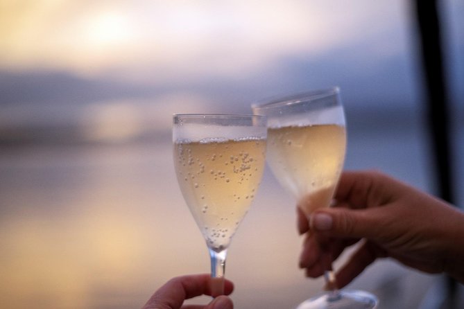 Knysna Sunset Sailing Cruise, Light Dinner & Bubbly - Crossing the Knysna Lagoon toward the Heads