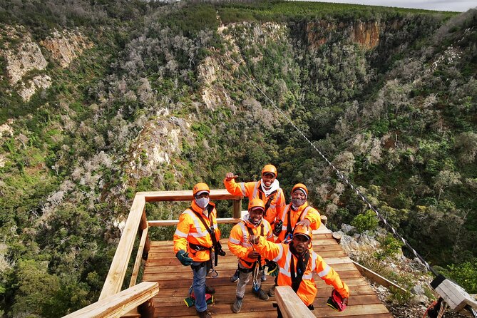 Knysna Ziplines Tour - What the zipline runs feel like
