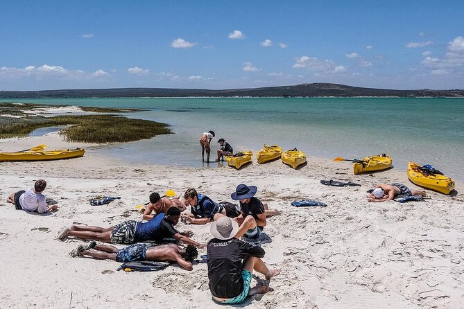 Langebaan Lagoon Island Kayak Experience - What the water feels like on a good day