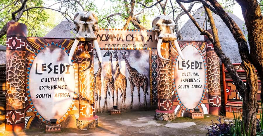 Lesedi Cultural Village with lunch or dinner cultural food - Lunch, local flavors, and what the price includes