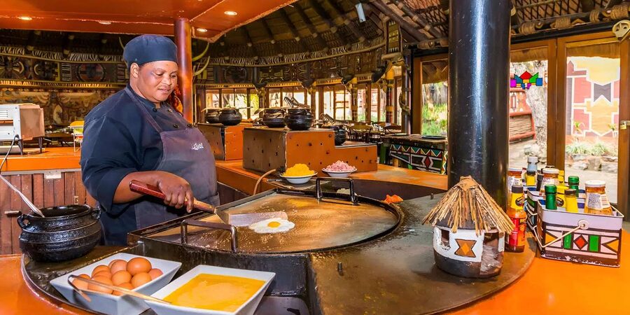 Lesedi Cultural Village with lunch or dinner cultural food - The 45-minute ride from Johannesburg or Pretoria