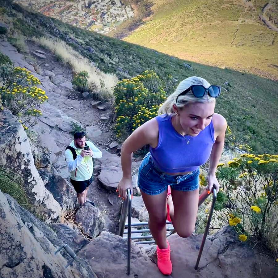 Lion's Head Sunrise or Sunset Hike + Hotel Pick-Up - Chains, Ladders, and the Final Push