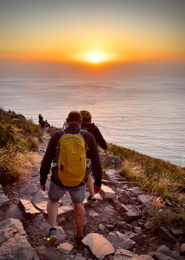 Lion's Head Sunrise or Sunset Hike + Hotel Pick-Up - Hotel Pickup in a Military Green Suzuki Jimny