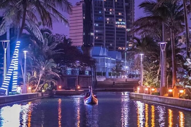 Magical Gondola Night Boat Cruise in Durban - Arriving at Zulumoon Gondolas on Timeball Boulevard