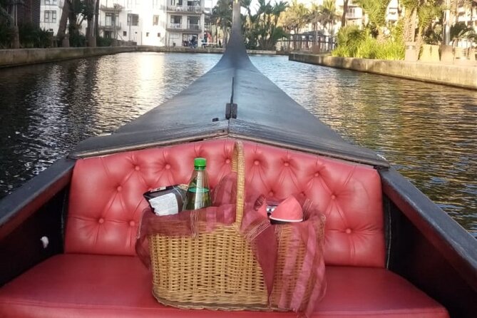 Picnic Gondola Boat Ride at Durban Point Waterfront Canal - How this compares with a typical Durban activity