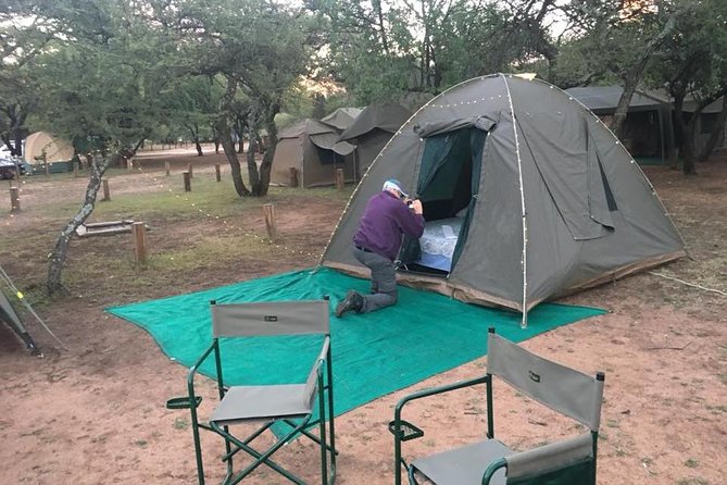 Pilanesberg camping Safari from Johannesburg - Price and what the package saves you