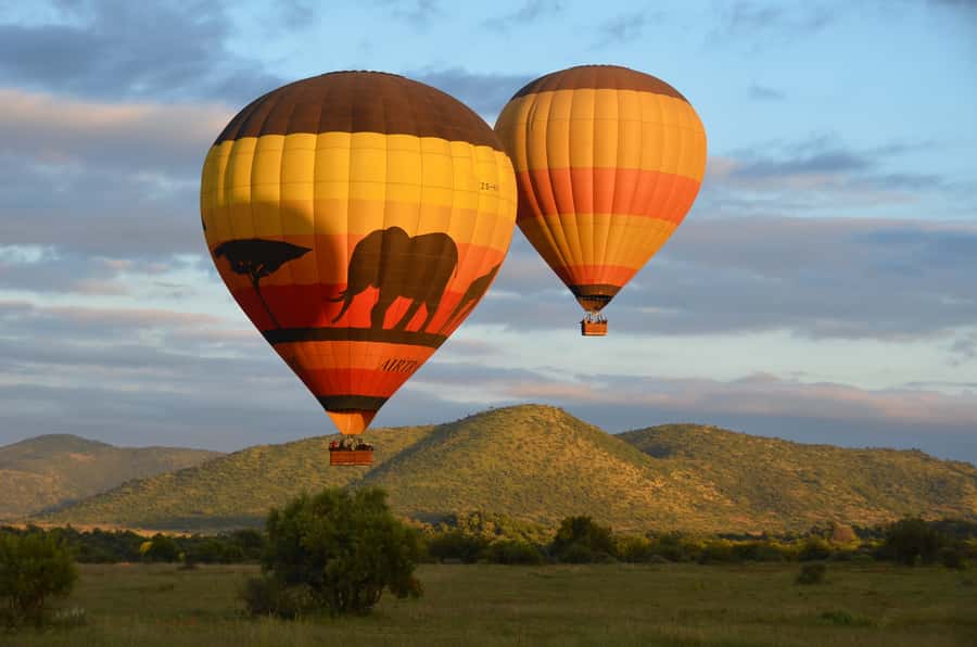 Pilanesberg National Park/Sun City Hot Air Balloon Safari - Why seeing Pilanesberg from the air feels different