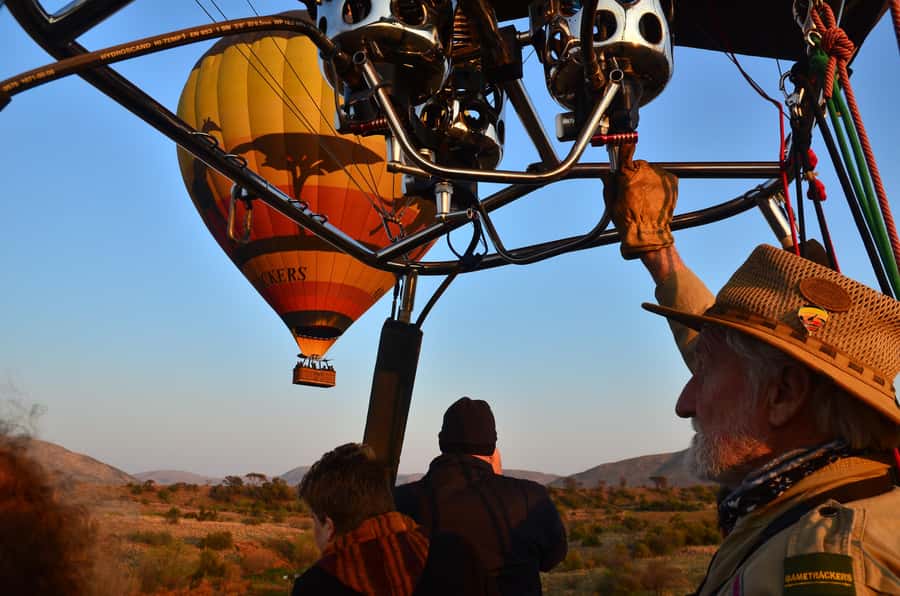 Pilanesberg National Park/Sun City Hot Air Balloon Safari - The early pickup and drive through the park