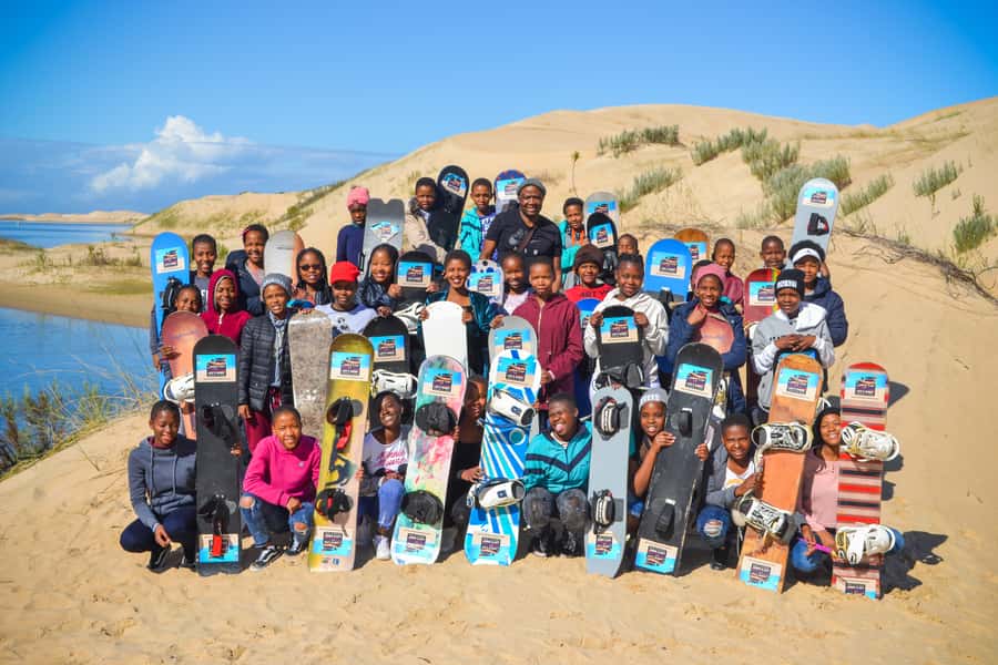 Port Elizabeth: Sandboarding with Short Boat Trip - Meeting at A Taste of Africa