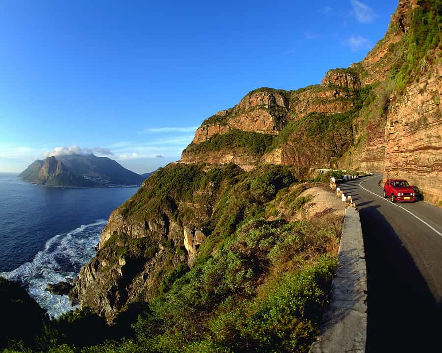 Private Cape Peninsula Half-Day Tour with Penguins - New Cape Point Lighthouse and the far end of the peninsula
