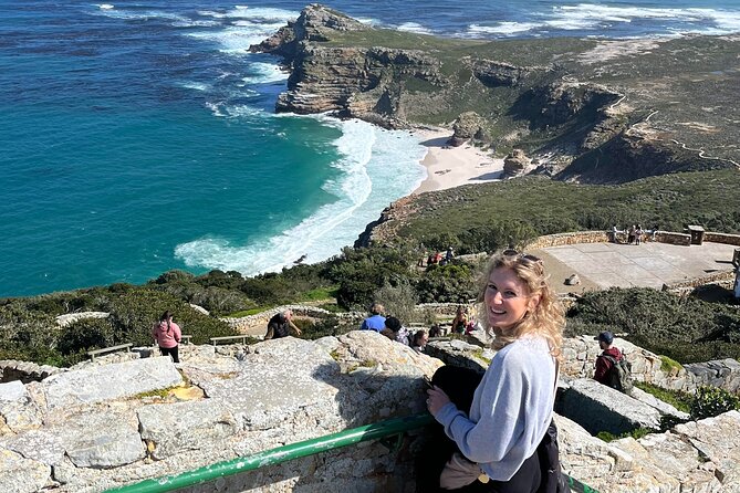 Private Guided Tour to Cape of Good Hope and Penguins Colony - Maidens’ Cove frames Camps Bay and the Twelve Apostles