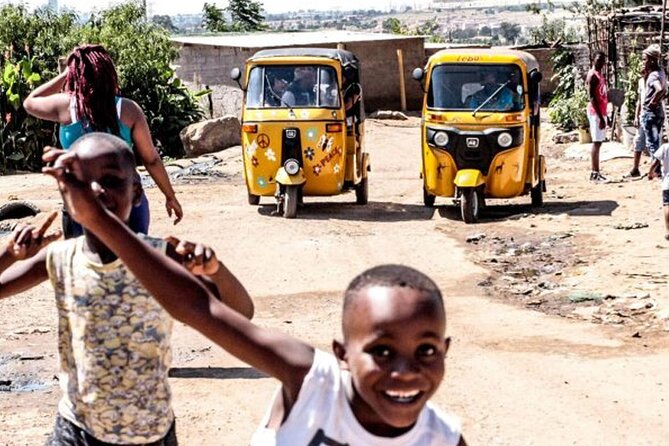 Private local authentic soweto Moto taxi experience - Orlando Towers, painted concrete and optional thrills