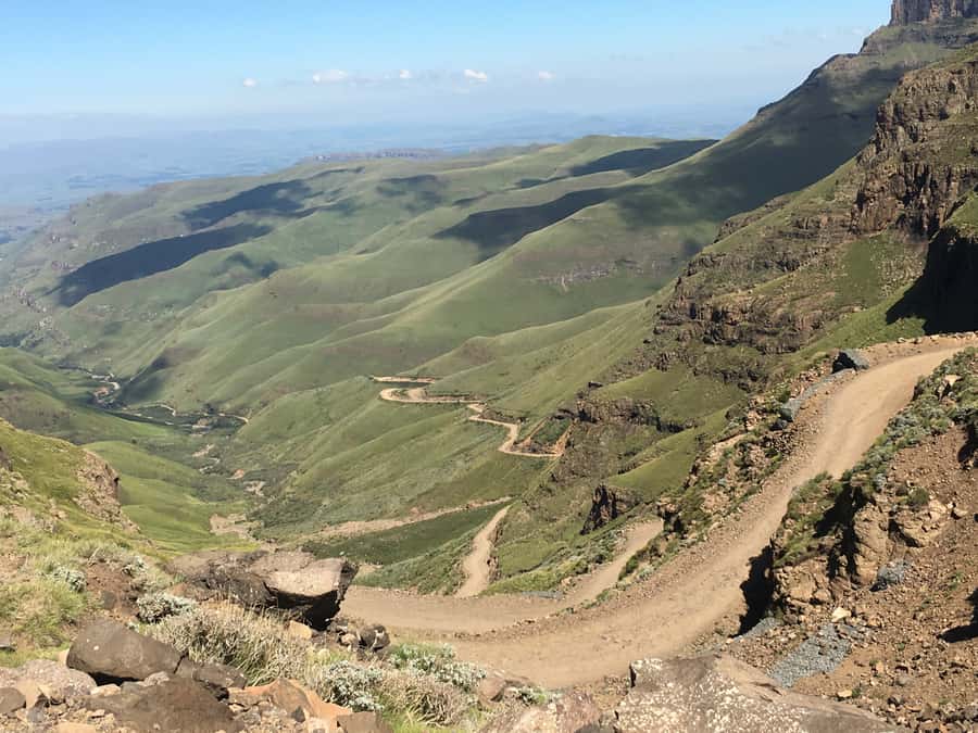 Private Sani Pass Classic Tour: High value for money - The 4x4 climb from Underberg