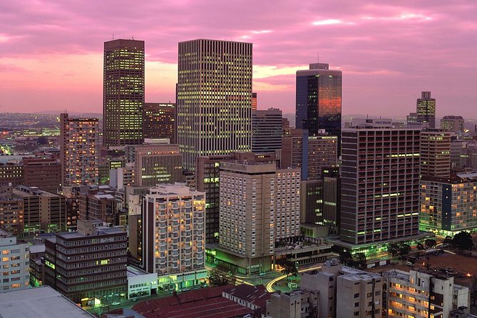 Private Transfer: Tambo Airport JNB to Johannesburg in Luxury Van - What the 30-minute route gives you