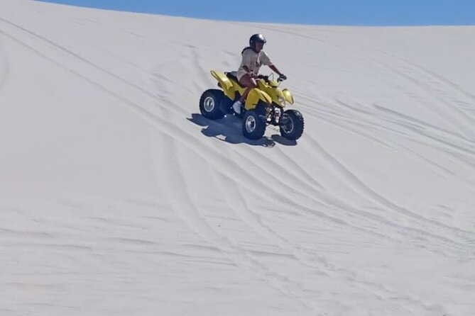 Quad Bike Adventure @ Atlantis Dunes+Photo Session - The photo session on bright white sand