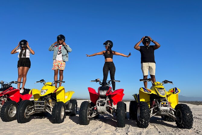 Quad Bike (ATV) with PHOTOSHOOT - Riding the white dunes near Atlantis