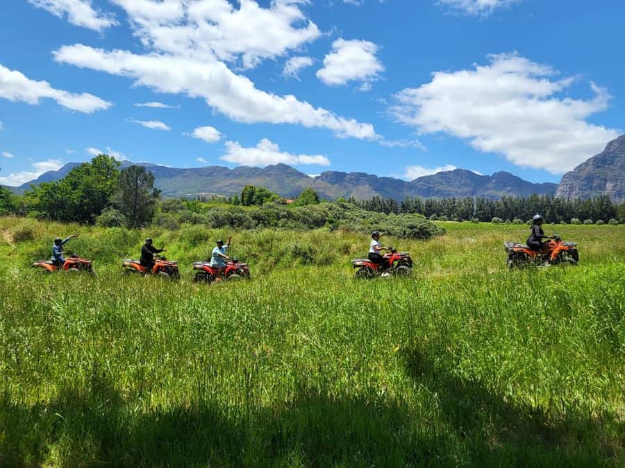 QUAD BIKE FUN RIDE IN PAARL, BATTLE BUNKER WITH WILDX - The safety check matters, especially for children