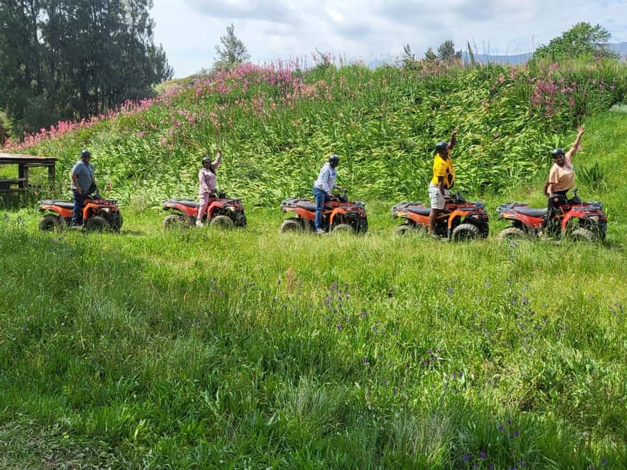 QUAD BIKE FUN RIDE IN PAARL, BATTLE BUNKER WITH WILDX - The good and less-good parts at a glance