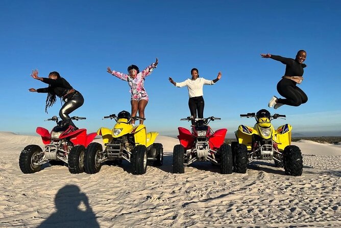 Quad biking Atlantis Dunes Cape Town & Photo Shoot - The quad-bike route and riding style