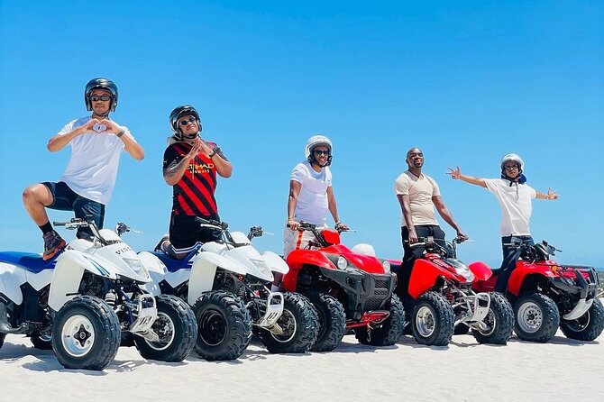 Quad biking Atlantis Dunes Cape Town & Photo Shoot - The safety briefing comes first