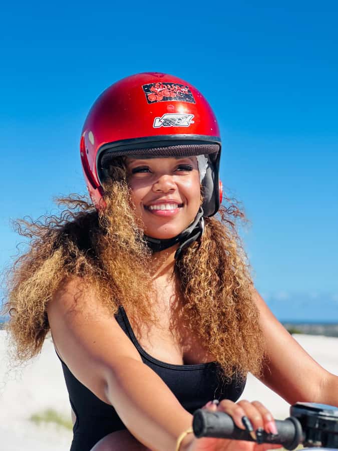 Quad Biking Tour , Atlantis dunes Capetown - Riding the Atlantis Dunes near Cape Town