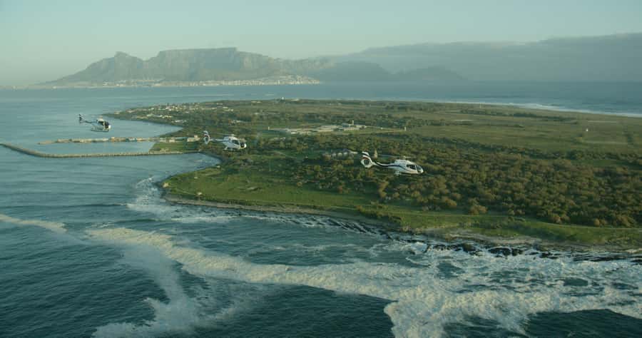 Robben Island By Air Scenic Helicopter Flight - Key points at a glance