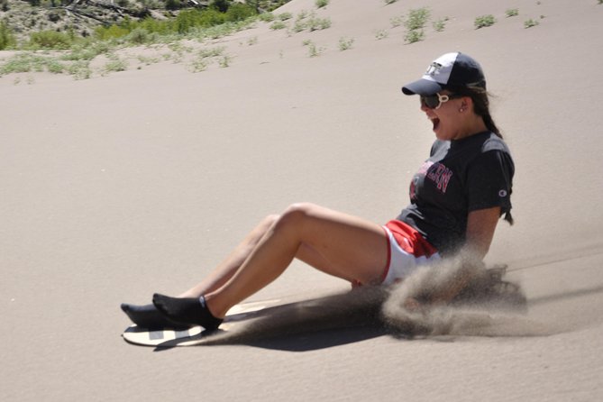 Sandboarding in Jeffreys Bay, South Africa - Watching for whales and dolphins in the bay