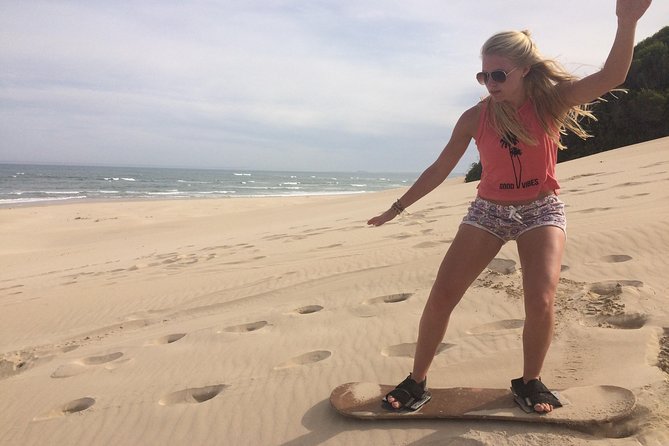 Sandboarding in Jeffreys Bay, South Africa - Why beginners have a good chance of enjoying it