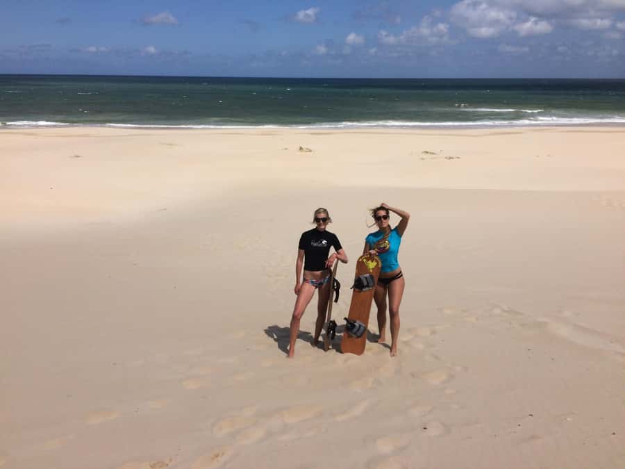 Sandboarding Jeffreys Bay - What two hours feels like at $23