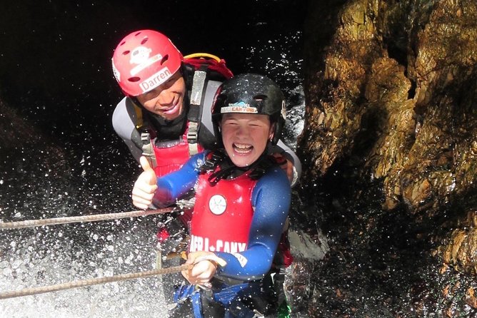 Short Canyoning Trip in The Crags - Starting at Africanyon base camp