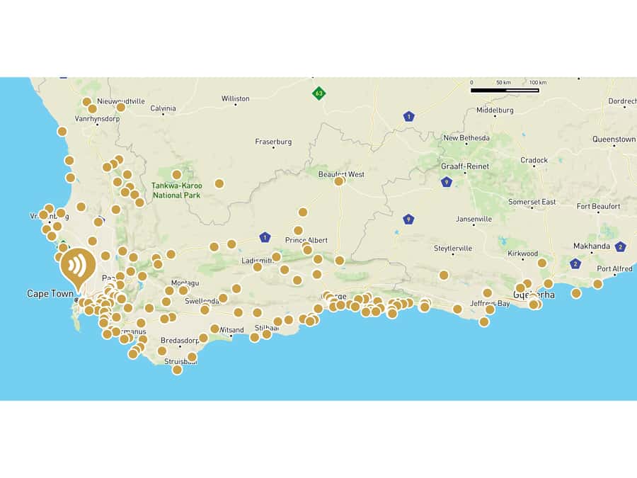 South Africa: Audioguide App for Garden Route & Western Cape - Key points to know before you book