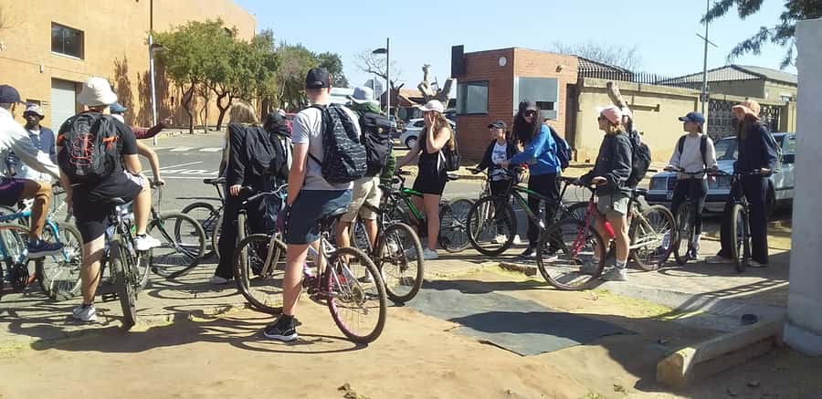 Soweto: Bike Tour with a Local Tour Guide - The 1976 uprising at the Hector Pieterson Memorial