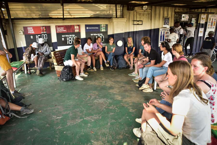 Soweto Food & Beer Bike Tour - A final ride and photo stop
