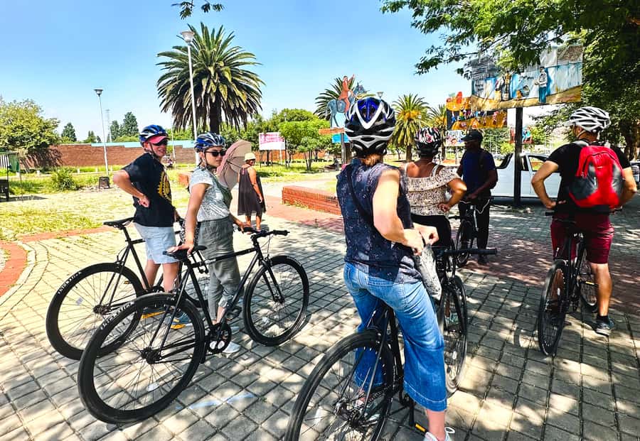 Soweto: Guided Bicycle Tour with Lunch - Mzimhlophe and the women’s hostel