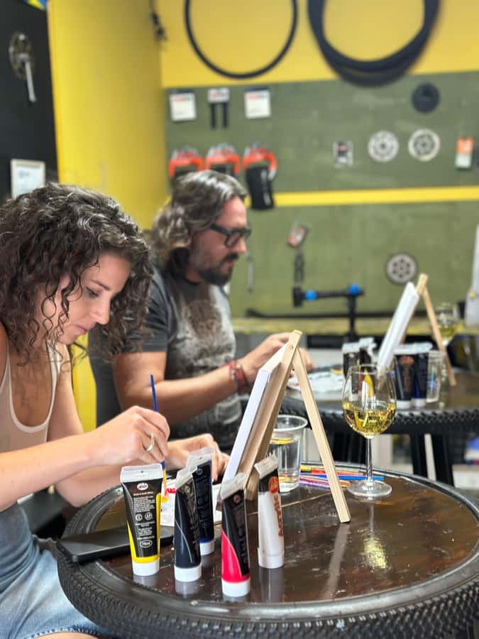 Soweto: Sip & Paint Walking Tour & Take Home a Canvas - Wine, Brushes, and the Main Event