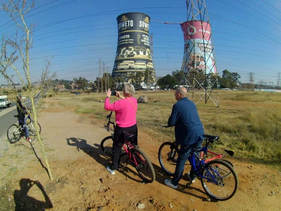 Soweto Tour; Mandela House; Vilakazi Street; Market Culture - Soweto Towers and the view from above