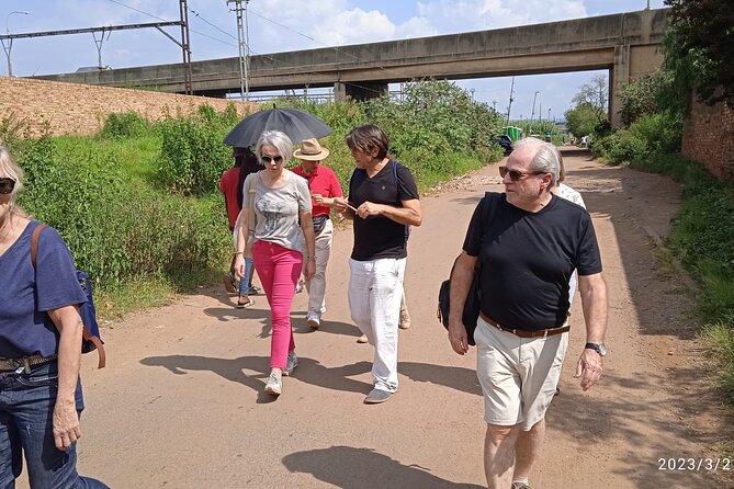 Soweto walking tour with a taxi ride - The walking, taxi, and group experience