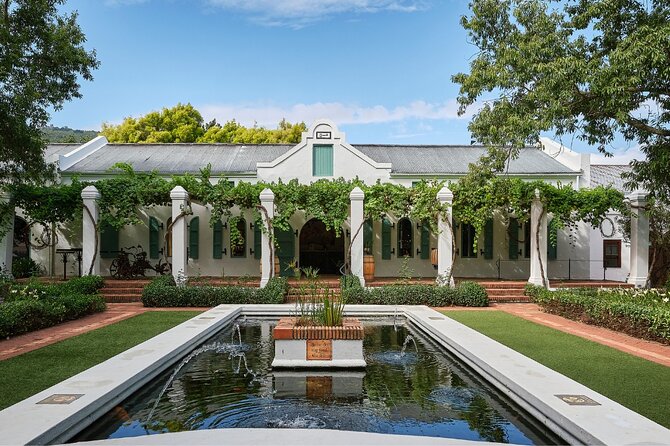 Stellenbosch, Franschhoek and Paarl: Full Day Wine Tour - Stellenbosch wines with biltong
