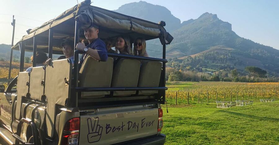 Stellenbosch North Guided Wine Safari (Tastings Excluded) - Key things to know before booking
