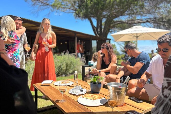 Stellenbosch Wine Tractor hop-on-hop off wine tasting tour - Peter Falke and Webersburg: plan around your appetite