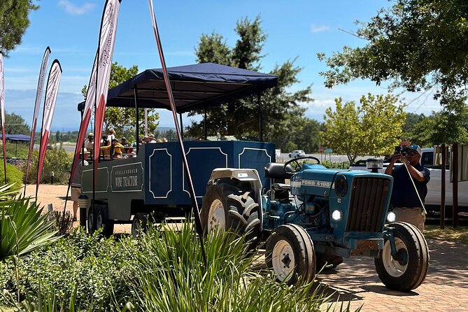 Stellenbosch Wine Tractor hop-on-hop off wine tasting tour - Annandale and Alto: two more choices, not required stops